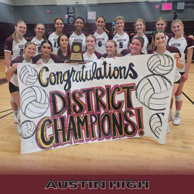 Volleyball District Champions