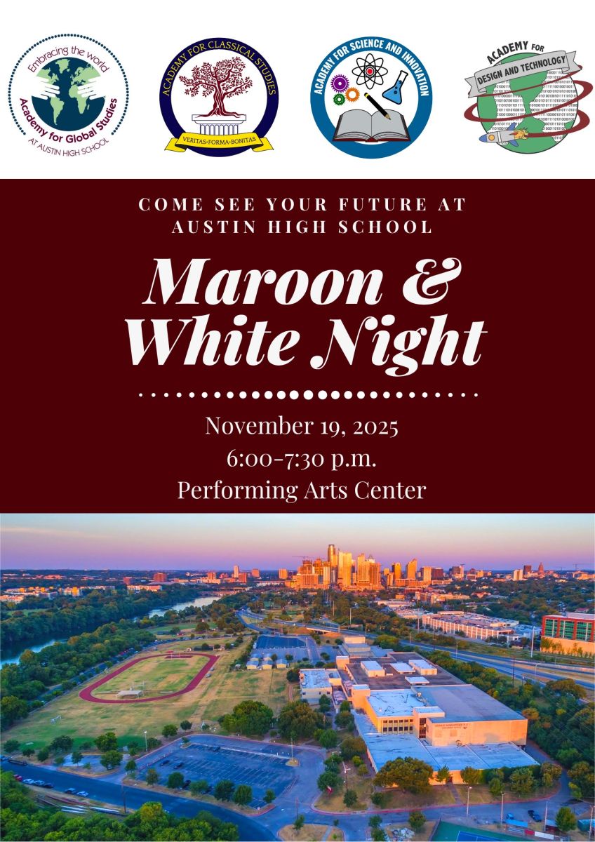 Maroon & White Night
