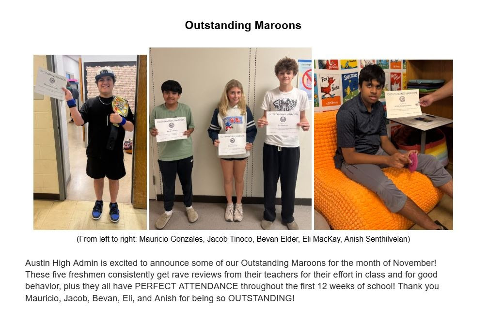Outstanding Maroons