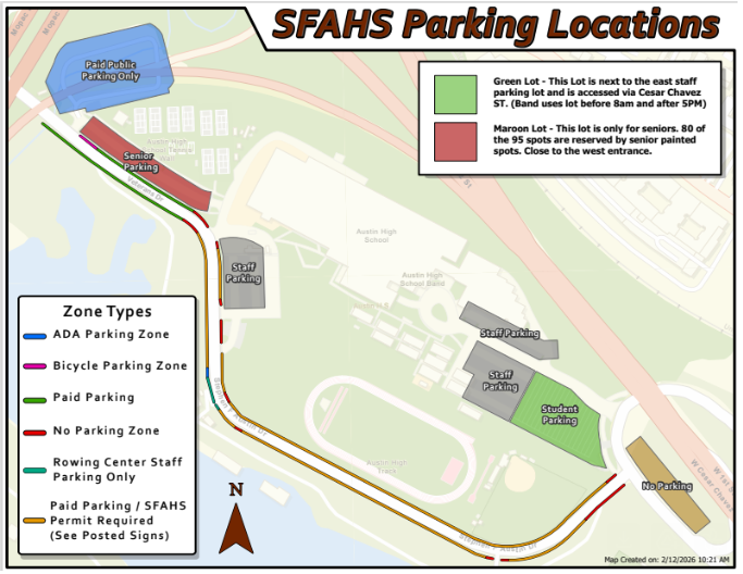 Student Parking Map