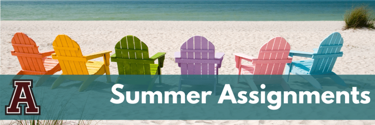 Summer Assignment Banner